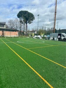 Realizzazione impianti sportivi a Cellole